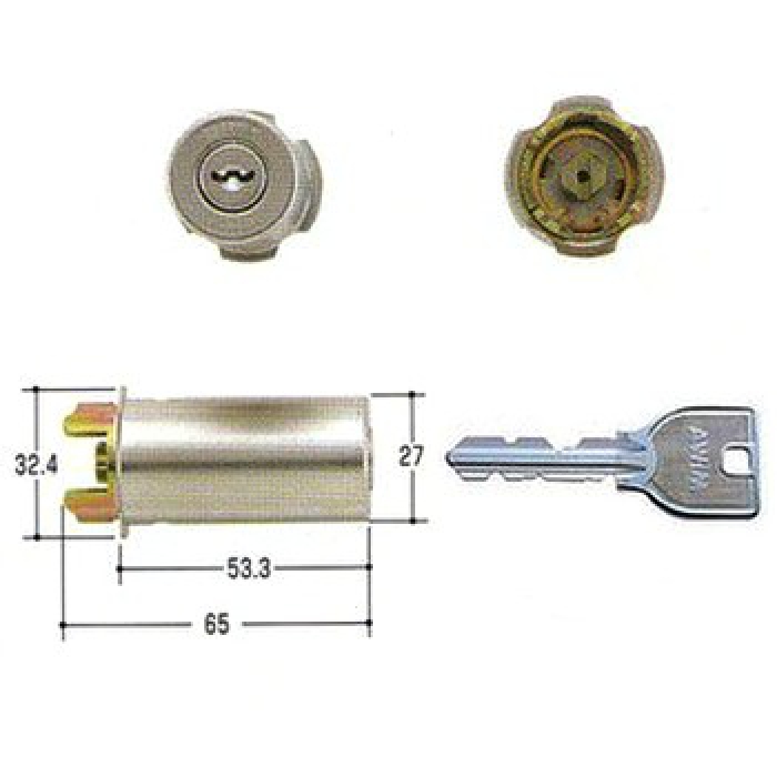 美和ロック,MIWA U9 RA(85RA) MIWA,美和ロック 鍵交換用シリンダー