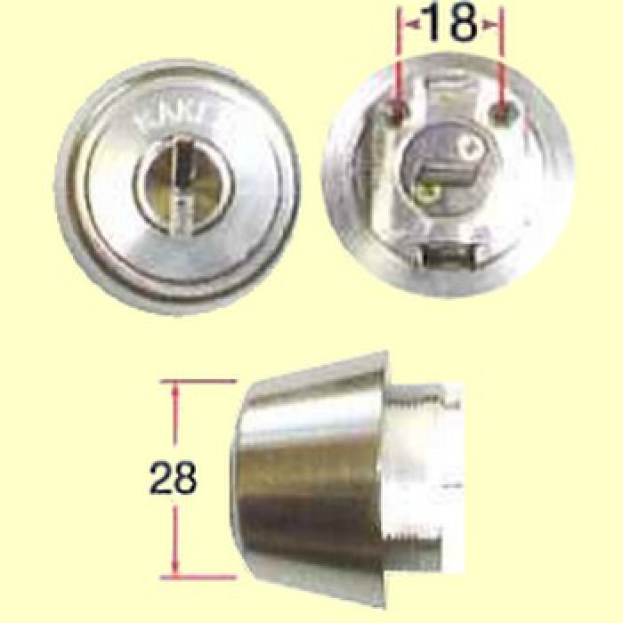 家研販売 取替シリンダー(MIWA適合品) KX3N-PMKシルバー :16059055832