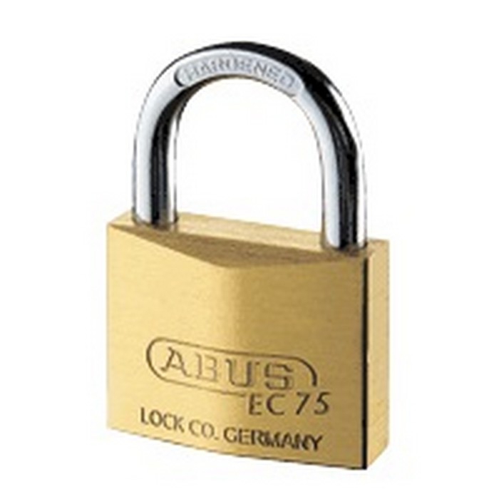 ABUS,アバス 南京錠 EC75 門扉 ・ チェーン・ バッグ 等 | 鍵・錠前の